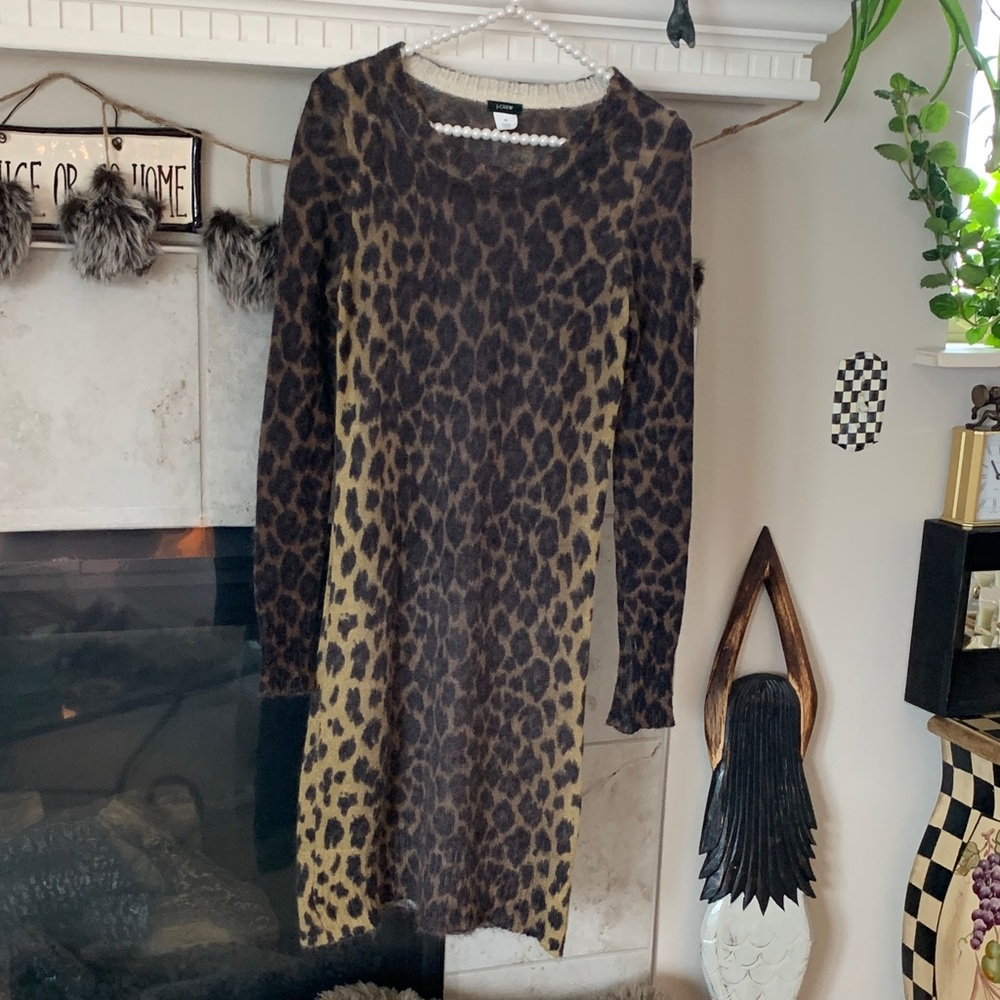 J.Crew Wool Mohair Blend king Sweater or Dress Size XS worn once